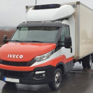 foto 3.5t s tupláky Iveco izotherm chladící skříň (vhodné na přestavbu)