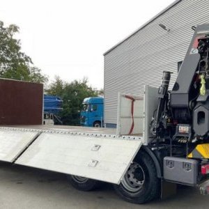 foto 6x4 Iveco valník 6m+HR 35tm jib naviják