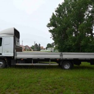 foto 7.5t Iveco 6.5m spaní nové pneu+alu bočnice valník Eurocargo ML75.E14