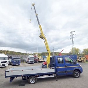 foto 3.5t/5t Iveco 7míst +HR naviják valník tupláky tažné 50C18 Daily 3.D 16V