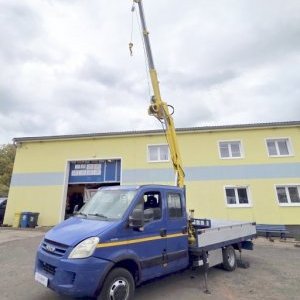 foto 3.5t/5t Iveco 7míst +HR naviják valník tupláky tažné 50C18 Daily 3.D 16V