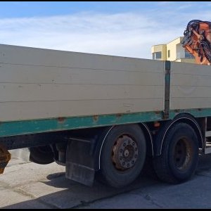 foto 6x2 Iveco 6m +HR 12m radio Atlas-Terex valník s jeřábem