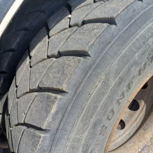 foto 6x2 Iveco 6m +HR 12m radio Atlas-Terex valník s jeřábem