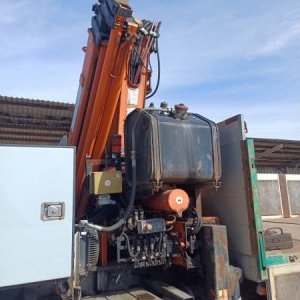 foto 6x2 Iveco 6m +HR 12m radio Atlas-Terex valník s jeřábem