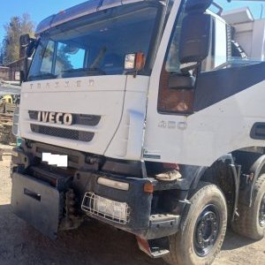foto Eur5 sklápěč 8x4 komunál 41t bordmatik Iveco 450 Trakker