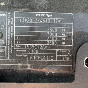 foto 3.5t sklápěč 6míst IVECO Daily