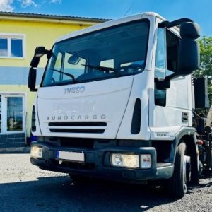 foto 10t Eur4 Iveco kontejner+ jeřáb PM