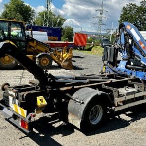 foto 10t Eur4 Iveco kontejner+ jeřáb PM