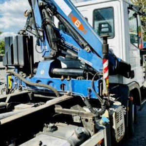 foto 10t Eur4 Iveco kontejner+ jeřáb PM