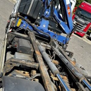 foto 10t Eur4 Iveco kontejner+ jeřáb PM