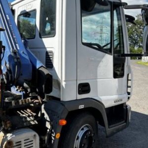 foto 10t Eur4 Iveco kontejner+ jeřáb PM