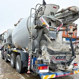 foto pumi 24m+7m3 mix beton pumpa CIFA 8x4 Iveco
